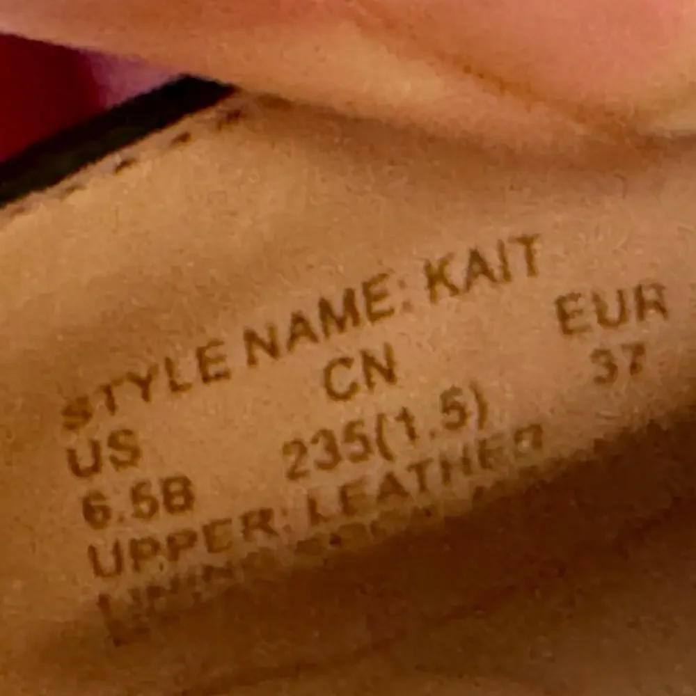 Kate Spade Kait Leather Ballet Flat Sz 6.5 Logo Quiet Luxury neutral minimalist - Picture 9 of 9